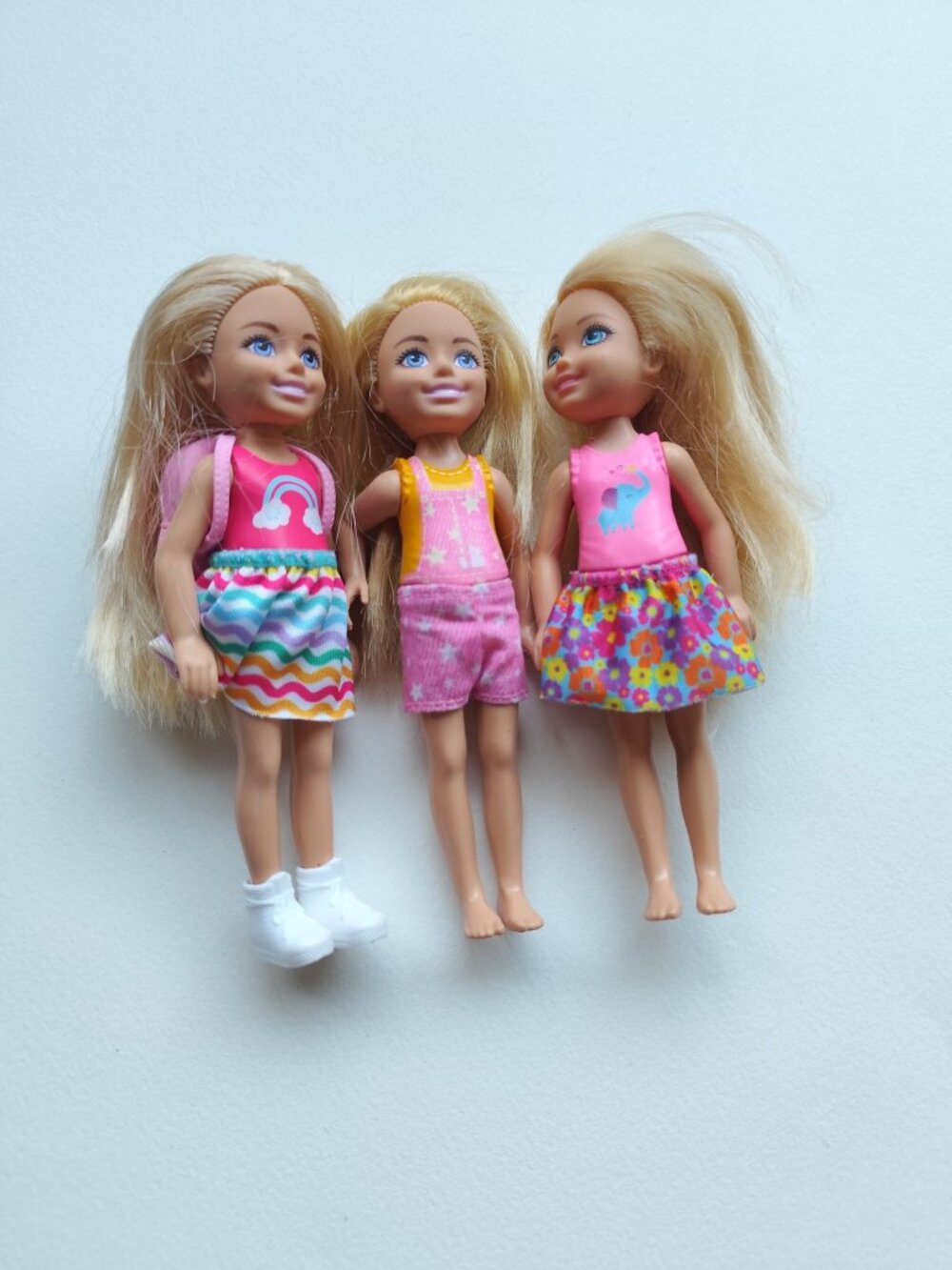 Barbie Chelsea Dolls Lot of 3 Mattel